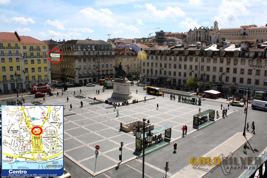 Gold 37399Al And Silver 37404Al Lisbon Bagian luar foto